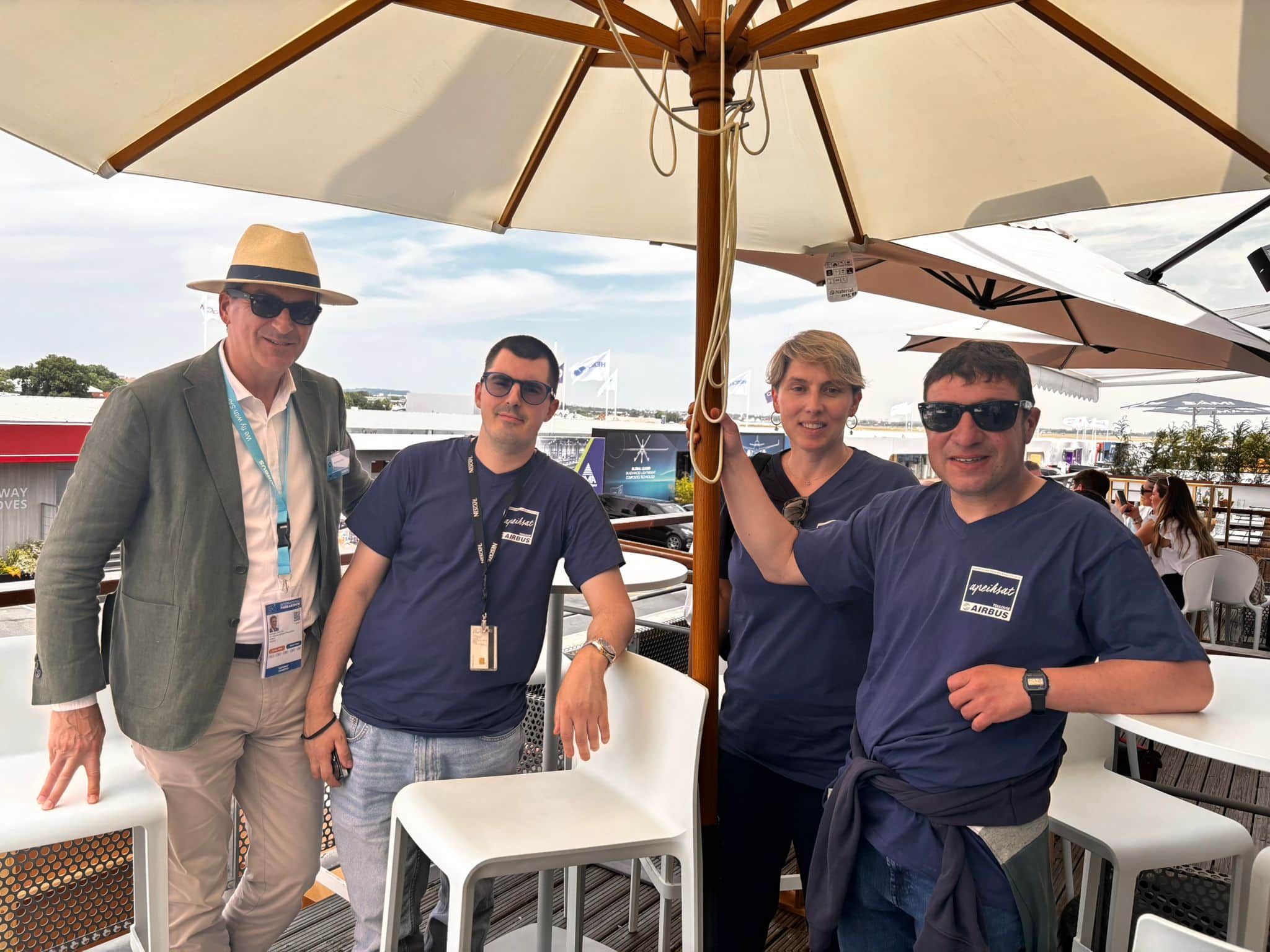esat_st exupery_visite salon aéronautique Bourget 2025
